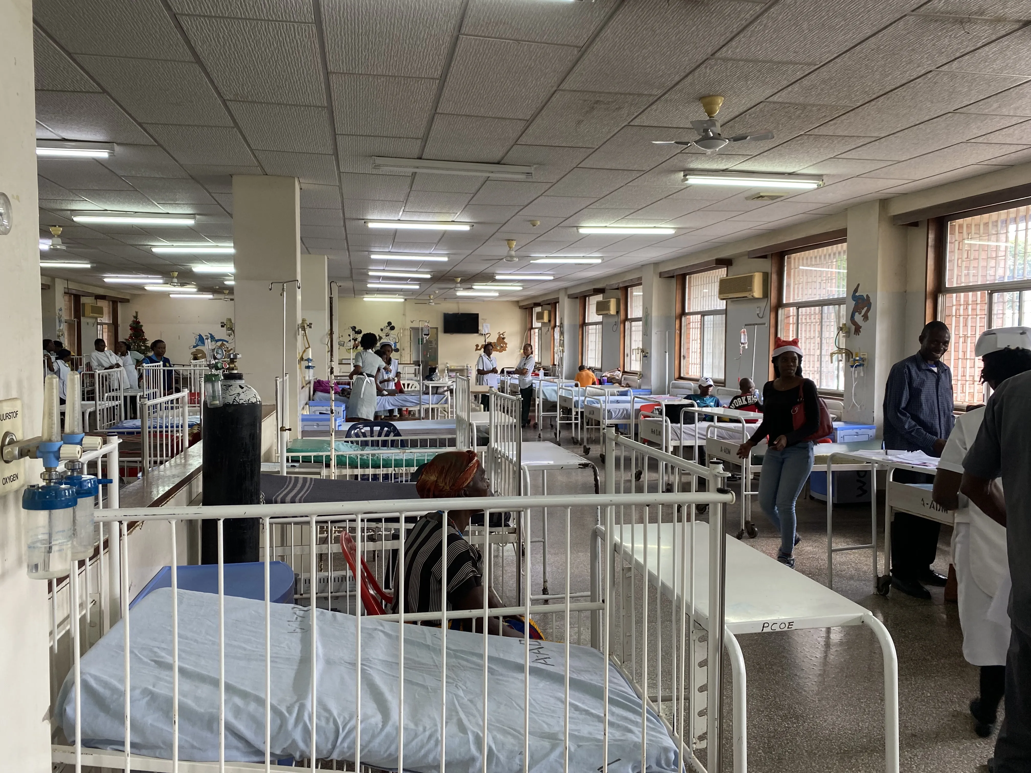 Photo taken in the Peadiatrics ward in UTH
