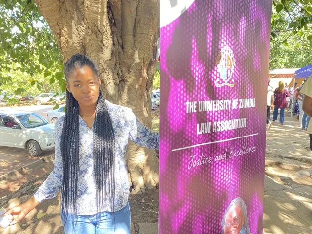 A student in the Law Association