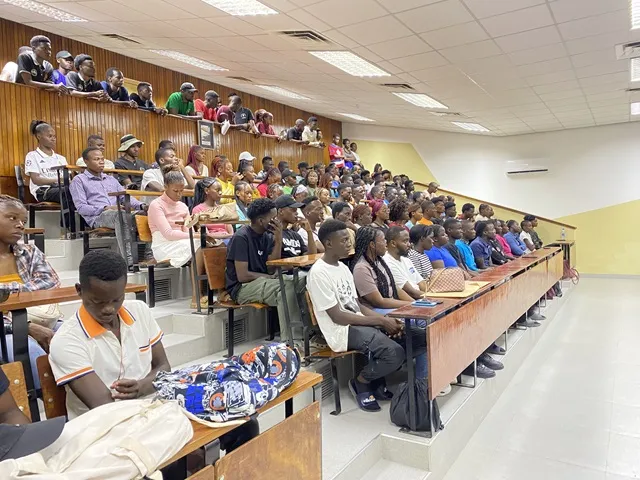 Students in the school of Education